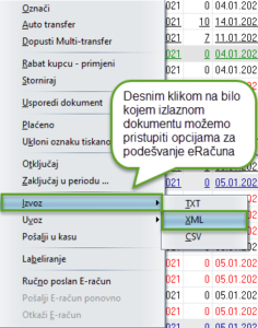 eRačun xml