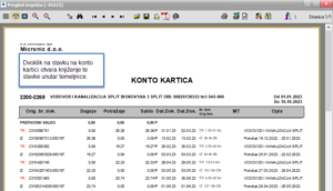 konto kartica